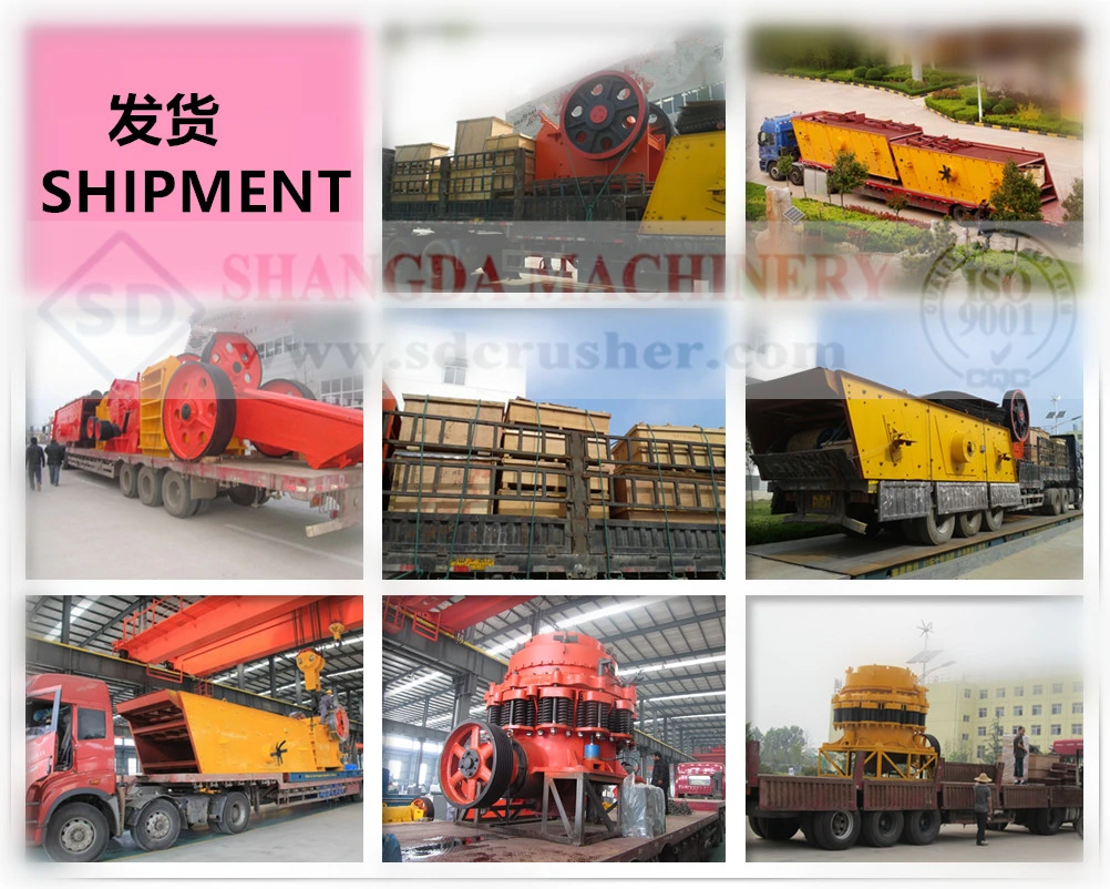 Steel Mesh Vibrating Screen for Stone Crushing Line