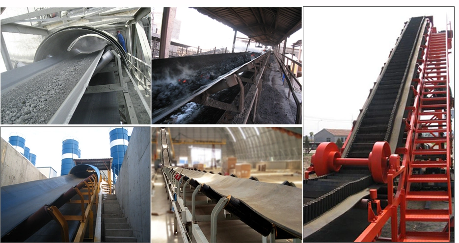 Quality Assured Transmission Belt, Nylon Fabric Rubber Conveyor Belt System