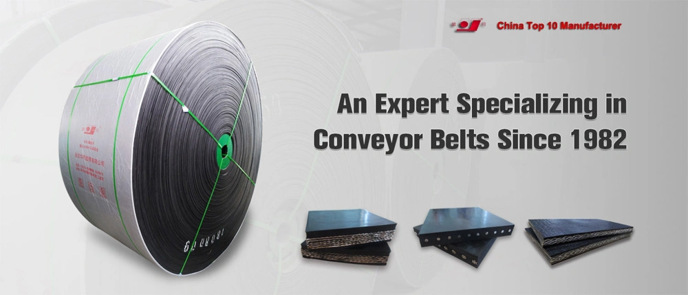 Quality Assured Transmission Belt, Nylon Fabric Rubber Conveyor Belt System